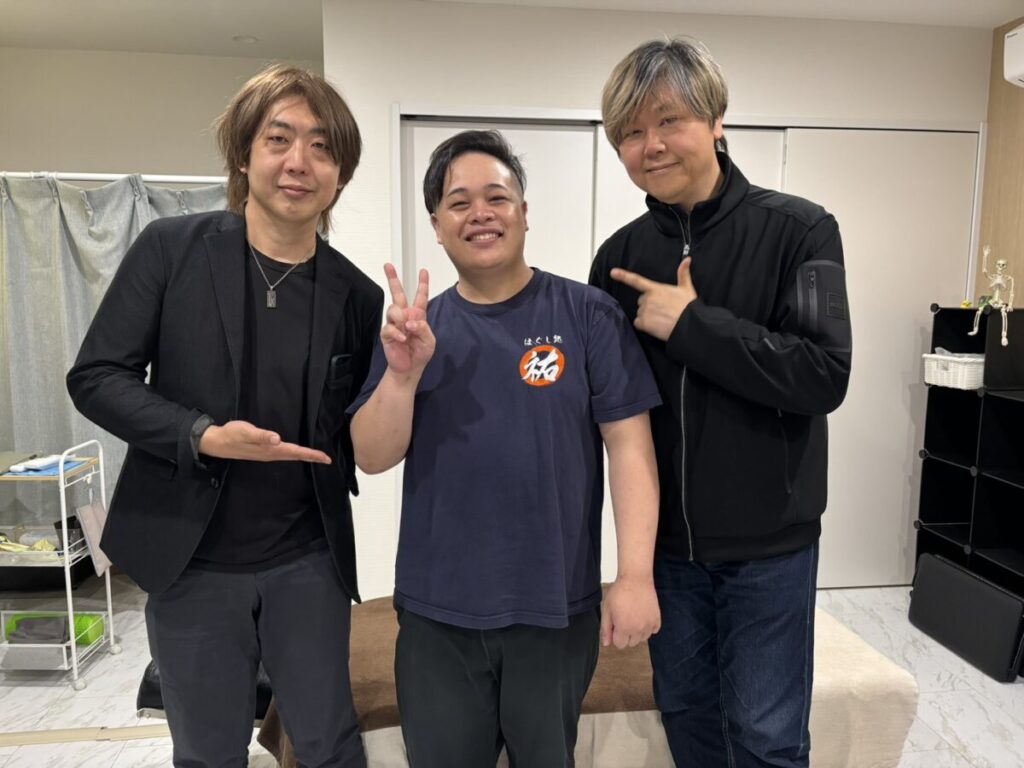 伊藤賢治さんと成田勤さんと兵庫祐太