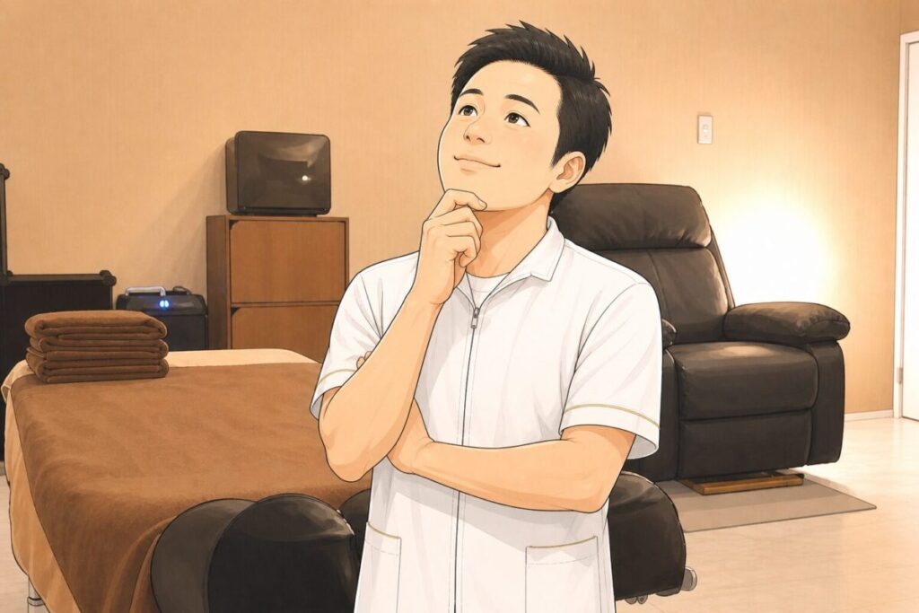 考える男性